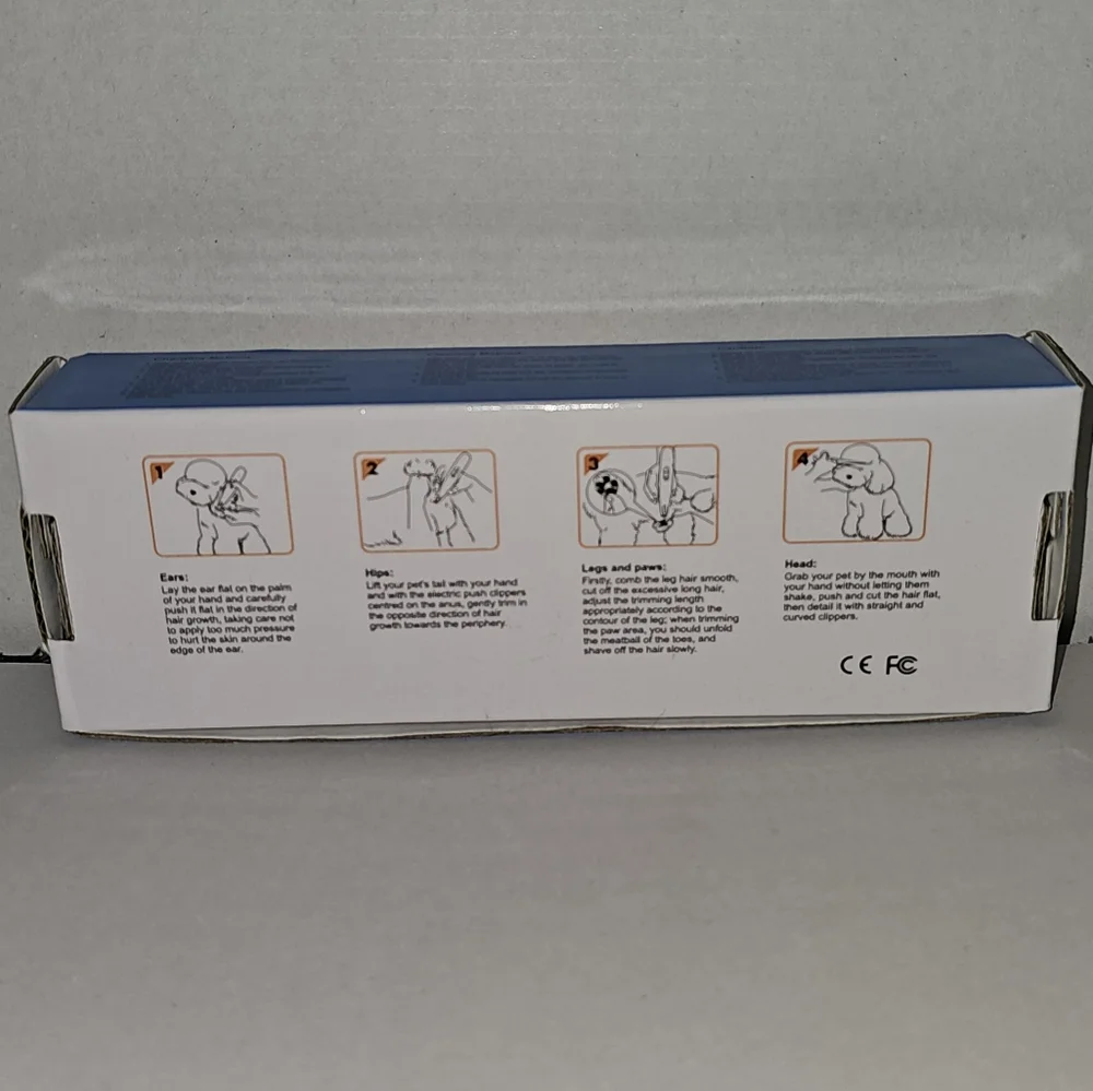 New Dog Pad Shaver with Light